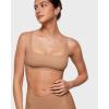 imageINLYRIC Womens Inbarely Plus Bralettes  No Underwire Unlined Support Soft Scoop Neck Cami Seamless BraletteGravel Beige