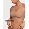 imageINLYRIC Womens Inbarely Plus Bralettes  No Underwire Unlined Support Soft Scoop Neck Cami Seamless BraletteGravel Beige