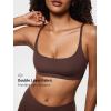 imageINLYRIC Womens Inbarely Plus Bralettes  No Underwire Unlined Support Soft Scoop Neck Cami Seamless BraletteHazelnut