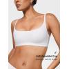 imageINLYRIC Womens Inbarely Plus Bralettes  No Underwire Unlined Support Soft Scoop Neck Cami Seamless BraletteWhite