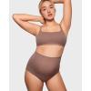 imageINLYRIC Womens Inbarely Soft Nursing Bras Unlined Bralettes Maternity Bra for Breastfeeding Unpadded Comfy Sleep SeamlessBrown Purple