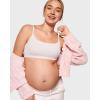 imageINLYRIC Womens Inbarely Soft Nursing Bras Unlined Bralettes Maternity Bra for Breastfeeding Unpadded Comfy Sleep SeamlessSnow White