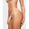 imageINLYRIC Womens Inbarely Soft Underwear  Cheeky Bikini High Cut Tagless Sexy Stretch Breathable Womens Panties 3 PackBasic 05 3pack