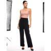 imageINLYRIC Womens Inbarely Square Neck Thong Bodysuit Sleeveless Tank Tops Slimming Backless Camisole for Going OutRose Tan