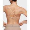 imageINLYRIC Womens Sheer Strapless Bras Mesh Sexy Unlined Plus Size See Through Bra Underwire Demi Mesh Non PaddedWarm Beige  Size Up in Both the Band and Cup