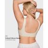 imageINLYRIC Womens Natrelax Bralette with Support Double Lined Seamless Sexy Sports Bras for Low Impact YogaMilky White