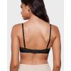 imageINLYRIC Womens Cosnufy Sheer Triangle Bralettes  Unlined Mesh Sexy Comfortable No Padding Bras No UnderwireBlack