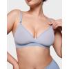 imageINLYRIC Womens Cosnufy Sheer Triangle Bralettes  Unlined Mesh Sexy Comfortable No Padding Bras No UnderwireMoonlight Blue