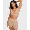 imageINLYRIC Womens Cotton Plunge Bralette  Sexy Unlined Triangle Breathable Wireless Stretch No Padding Deep V BraNatural