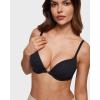 imageINLYRIC Womens Push Up Bra Front Closure Bras Supportive Tshirt Demi Plunge Underwire Bra Inbarely Plus CollectionBlack