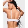 imageINLYRIC Womens Push Up Bra Front Closure Bras Supportive Tshirt Demi Plunge Underwire Bra Inbarely Plus CollectionWhite