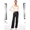 imageINLYRIC Womens Long Sleeve Sleeveless Scoop Square Neck Bodysuit Ribbed Tank Tops Slimming Body Suits JumpsuitsCreamywhite