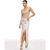 imageINLYRIC Womens Scoop Square Neck Sleeveless Bodysuit Ribbed Long Sleeve Tank Tops Slimming Body Suits JumpsuitsNatural