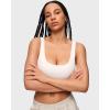 imageINLYRIC Womens Natrelax Bralette Underwire Support Double Lined Non Padded Sexy BrasCoconut White