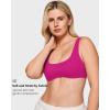 imageINLYRIC Womens Natrelax Bralette Underwire Support Double Lined Non Padded Sexy BrasGranita Pink