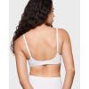 imageINLYRIC Womens Inbarely Plus Balconette Bra  Lightly Padded Underwire Sexy Tshirt Demi Bras SupportiveWhite  Size Up One Cup