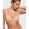 imageINLYRIC Womens Inbarely Plus Plunge Bra  Unlined Underwire Sexy Demi Balconette BrasLight Oatmeal