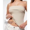 imageINLYRIC Natrelax Womens Tube Tops Strapless Tank Tops Sexy Summer Going Out Crop Tops Trendy Bandeau TopsMojave Tan  Go Up One Size