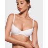 imageINLYRIC Womens Inbarely Plus Balconette Bra  Demi Unlined No Padding Underwire Comfort Natural Support Everyday BrasCoconut White  Go Up a Cup Size