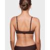 imageINLYRIC Womens Inbarely Plus Balconette Bra  Demi Unlined No Padding Underwire Comfort Natural Support Everyday BrasHazelnut  Go Up a Cup Size