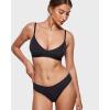 imageINLYRIC Womens Inbarely Soft Scoop Bralettes No Padding Cami Bras Unlined No Underwire Comfort Sleep Bralette PulloverBlack