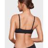 imageINLYRIC Womens Inbarely Soft Scoop Bralettes No Padding Cami Bras Unlined No Underwire Comfort Sleep Bralette PulloverBlack