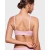 imageINLYRIC Womens Inbarely Soft Scoop Bralettes No Padding Cami Bras Unlined No Underwire Comfort Sleep Bralette PulloverSweet Pink