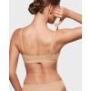 imageINLYRIC Womens Inbarely Soft Scoop Bralettes No Padding Cami Bras Unlined No Underwire Comfort Sleep Bralette PulloverWarm Beige