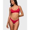imageINLYRIC Womens Inbarely Soft Thong  No Show Sexy Panties Breathable Vwaisted Ladies Underwear 3 PackChic 07 3pack