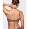 imageINLYRIC Womens Inbarely Soft Scoop Bralettes No Padding Cami Bras Unlined No Underwire Comfort Sleep Bralette PulloverBrown Purple