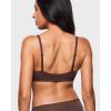 imageINLYRIC Womens Inbarely Soft Scoop Bralettes No Padding Cami Bras Unlined No Underwire Comfort Sleep Bralette PulloverHazelnut