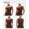 imageINLYRIC Womens Off The Shoulder Maxi Dresses Versatile Elegant Formal Wedding Guest Cocktail Fall OutfitHazelnut