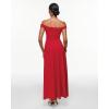 imageINLYRIC Womens Off The Shoulder Maxi Dresses Versatile Elegant Formal Wedding Guest Cocktail Fall OutfitLipstick Red