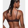 imageINLYRIC Womens Inbarely Plus Plunge Bra  Unlined Underwire Sexy Demi Balconette BrasHazelnut