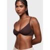imageINLYRIC Womens Inbarely Plus Plunge Bra  Unlined Underwire Sexy Demi Balconette BrasHazelnut