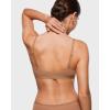 imageINLYRIC Womens Inbarely Soft Plunge Bralette  Deep V Unlined Triangle No Padding No Underwire Sexy Comfort Sleep BraGravel Beige