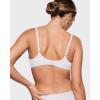 imageINLYRIC Womens Inbarely Plus Plunge Bra  Unlined Underwire Sexy Demi Balconette BrasWhite