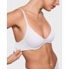 imageINLYRIC Womens Inbarely Plus Plunge Bra  Unlined Underwire Sexy Demi Balconette BrasWhite