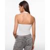 image:imageINLYRIC Womens Inbarely Soft Deep Halterneck Double Lined Sleeveless Tank Tops Backless Going Out Slim Fitted SexySnow White