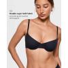 image:imageINLYRIC Womens Inbarely Plus Balconette Bra  Demi Unlined No Padding Underwire Comfort Natural Support Everyday BrasBlack