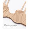 image:imageINLYRIC Womens Inbarely Plus Balconette Bra  Demi Unlined No Padding Underwire Comfort Natural Support Everyday BrasWarm Beige
