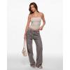 image:imageINLYRIC Womens Camisole Tank Tops for Women Double Lined Crop Tops Spaghetti Straps Summer Sexy Going Out OutfitVanilla White