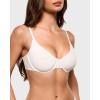 image:imageINLYRIC Womens Inbarely Plus Demi Balconette Bra No Padding Unlined Underwire Comfort Tshirt Supportive Everyday BrasCoconut White