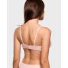 image:imageINLYRIC Womens Inbarely Plus Demi Balconette Bra No Padding Unlined Underwire Comfort Tshirt Supportive Everyday BrasGentle Rose