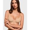 image:imageINLYRIC Womens Inbarely Plus Demi Balconette Bra No Padding Unlined Underwire Comfort Tshirt Supportive Everyday BrasWarm Beige