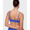 image:imageINLYRIC Womens Inbarely Triangle Bralette Plunge Unlined Seamless Bra No Underwire Sexy Comfortable EverydayJazz Blue