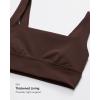 image:imageINLYRIC Womens Inbarely Outwear Longline Square Neck Bralette Supportive Unlined No Underwire Yoga Sports BraHazelnut