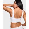 image:imageINLYRIC Womens Inbarely Outwear Longline Square Neck Bralette Supportive Unlined No Underwire Yoga Sports BraWhite
