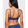 image:imageINLYRIC Womens Inbarely Soft Scoop Bralettes No Padding Cami Bras Unlined No Underwire Comfort Sleep Bralette PulloverNightfall Blue