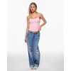 image:imageINLYRIC Womens Airsoft Padded Tank Top Built in Bra Camisole Adjustable Spaghetti Straps Basic Going Out Tops SummerSweet Pink